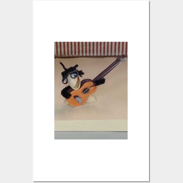 The Pistachios Accoustic Guitarist Wall Art by Colin-Bentham